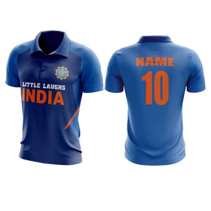 team india jersey with name
