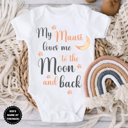 My Maasi Loves Me to The Moon and Back Baby Wear