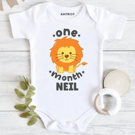 Happy One Month Birthday Outfit