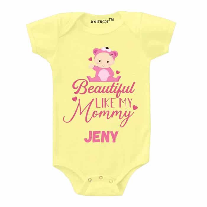Beautiful Like My Mommy Onesie (Yellow)