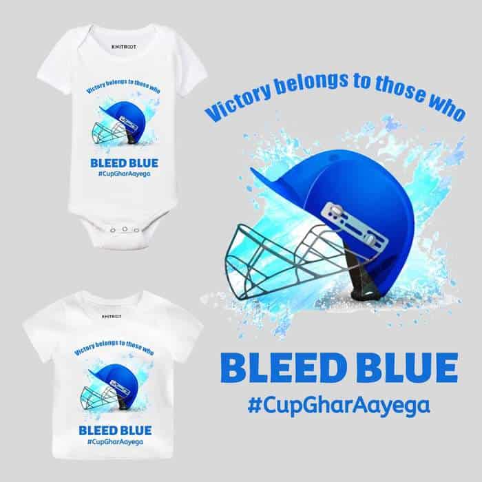 Bleed Blue Baby Outfit