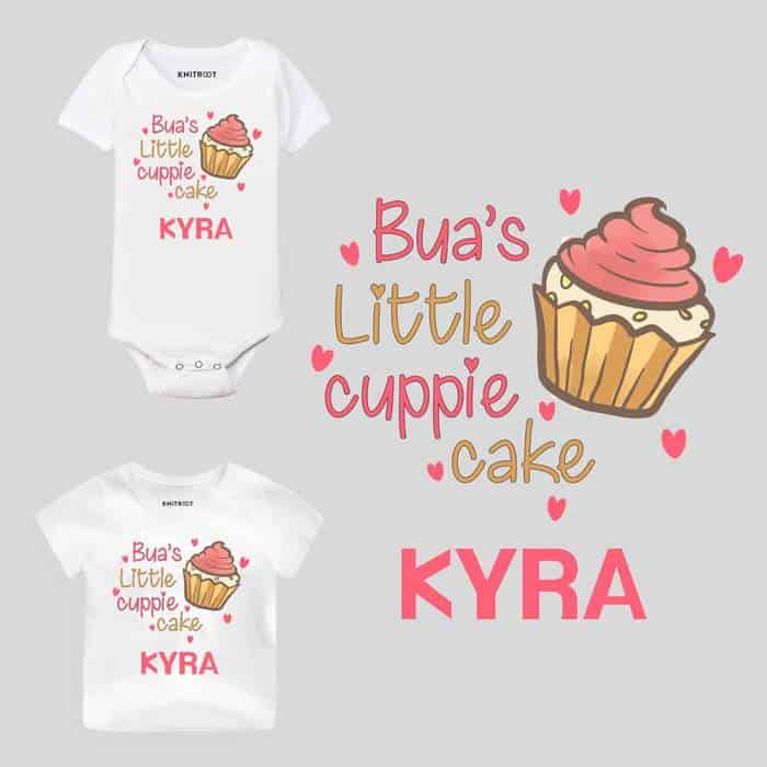 Bua's Little Cuppie Cake Baby Wear