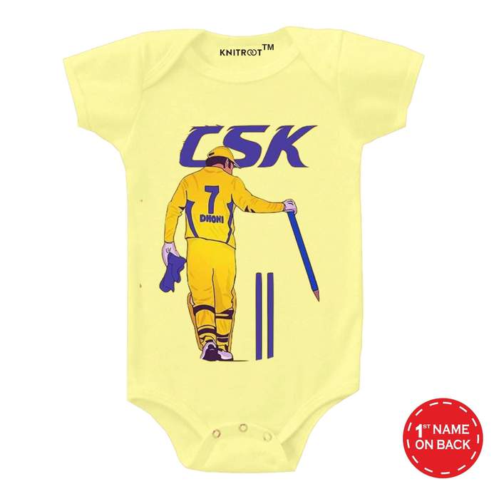 CSK Onesie (Yellow)