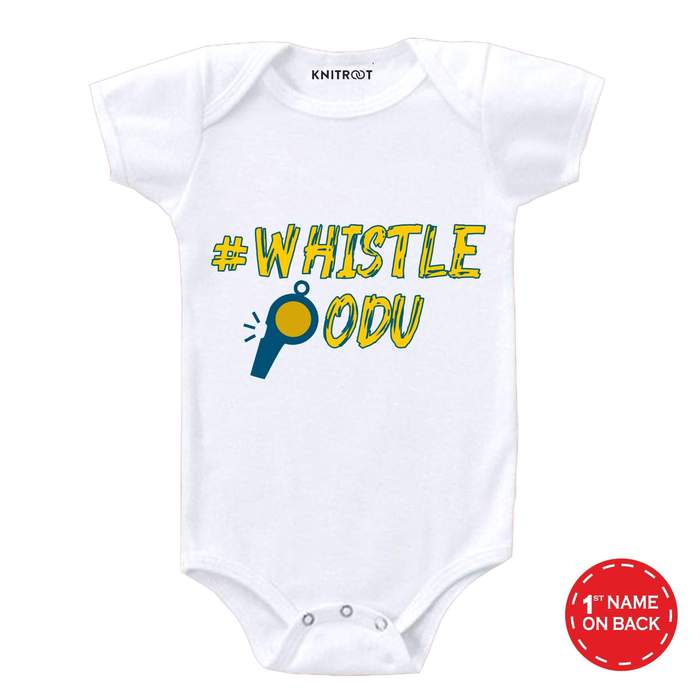 Chennai Super Kings baby onesie
