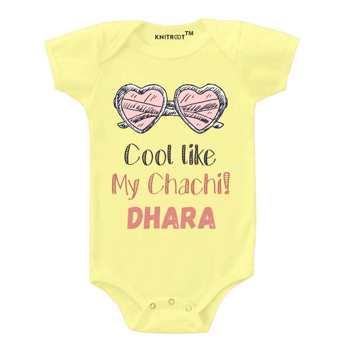 Cool Like My Chachi! Onesie (Yellow)