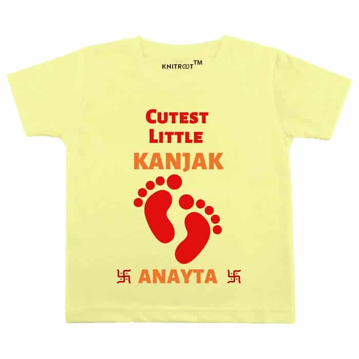 Cutest Little Kanjak T-shirt (Yellow)