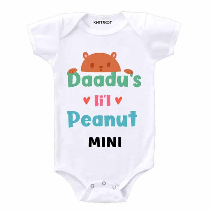 Daadu Li'l Peanut Onesie