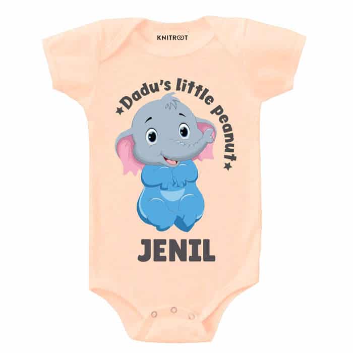 Dadu's Little Peanut Onesie (2)