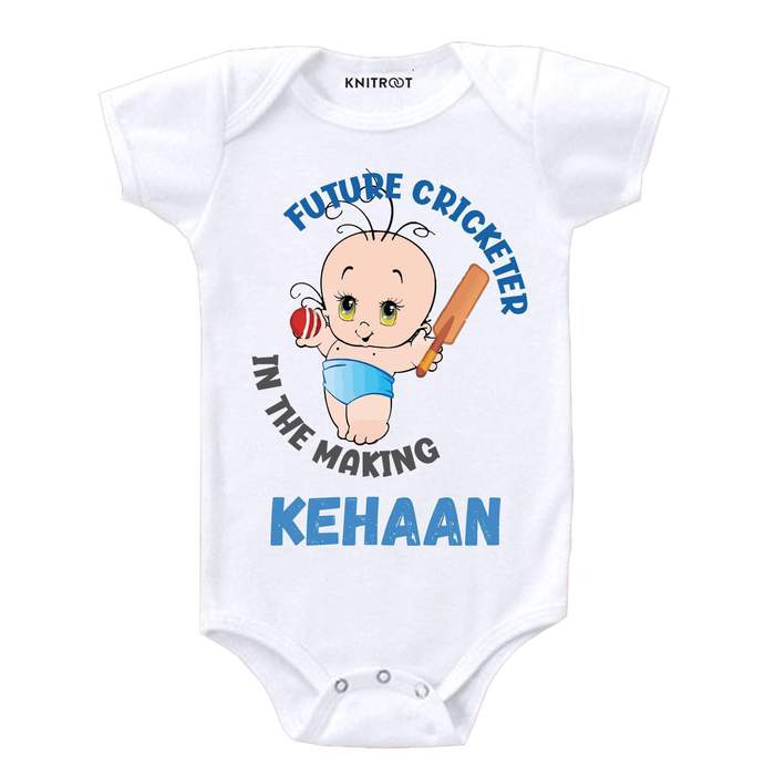 Future Cricketer In the Making Onesie