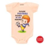 Future Football Player in the Making Baby Wear