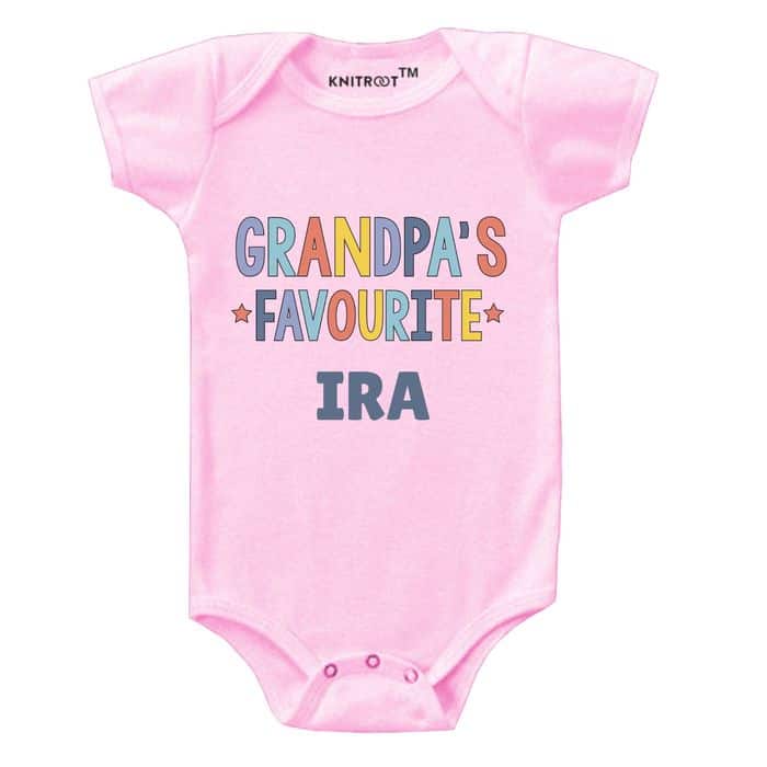 Grandpa's Favourite Onesie (Pink)