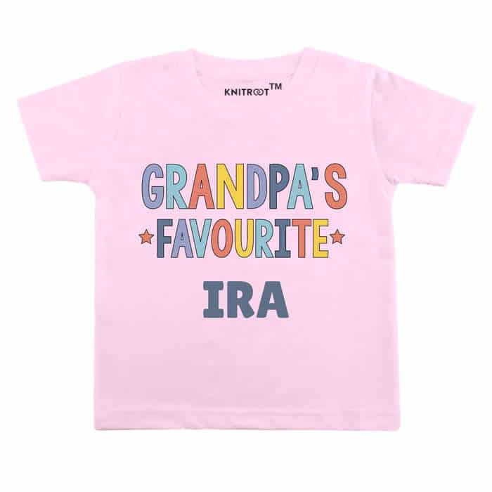 Grandpa's Favourite T-shirt (Pink)