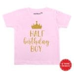 Half Birthday Boy Baby Outfit