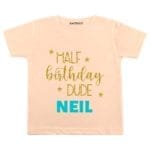 Half Birthday Dude Says Baby Outfit