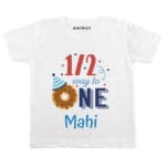 Half Way To One Theme Baby Clothes