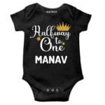 Halfway to One Baby Outfit