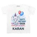 Happy Birthday Dada I Love You So Much Baby Wear