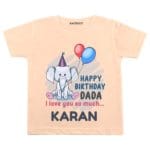 Happy Birthday Dada I Love You So Much Baby Wear