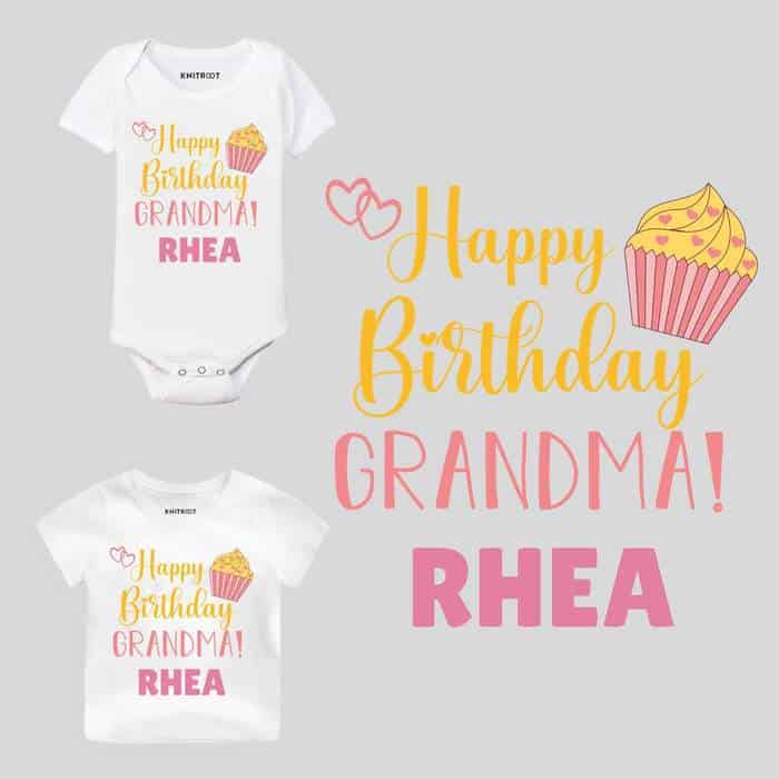 Happy Birthday Grandma! Baby Wear