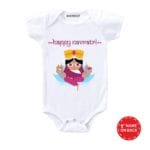 Happy Navratri Theme Baby Wear