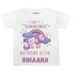 Happy Quarantine Birthday to Me Unicorn Baby Outfit