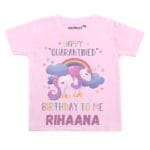 Happy Quarantine Birthday to Me Unicorn Baby Outfit