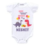 Happy RAWR Birthday To Me Baby Clothes