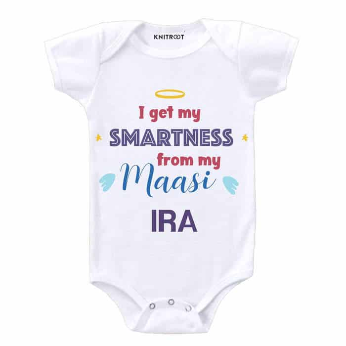 I Get My Smartness From My Maasi Onesie
