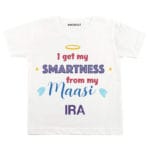 I Get My Smartness From My Maasi Baby Wear
