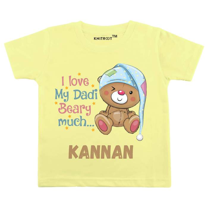 I Love My Dadi Beary Much...(Yellow)