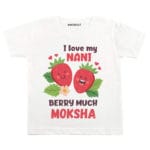 I Love My Nani Berry Much Baby Wear