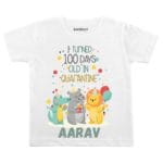 I Turned 100 Days Old in Quarantine Baby Outfit