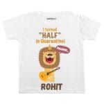 I Turned Half in Quarantine! Baby Outfit