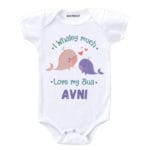 I Whaley Much Love My Bua Baby Wear