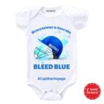 Bleed Blue Baby Outfit