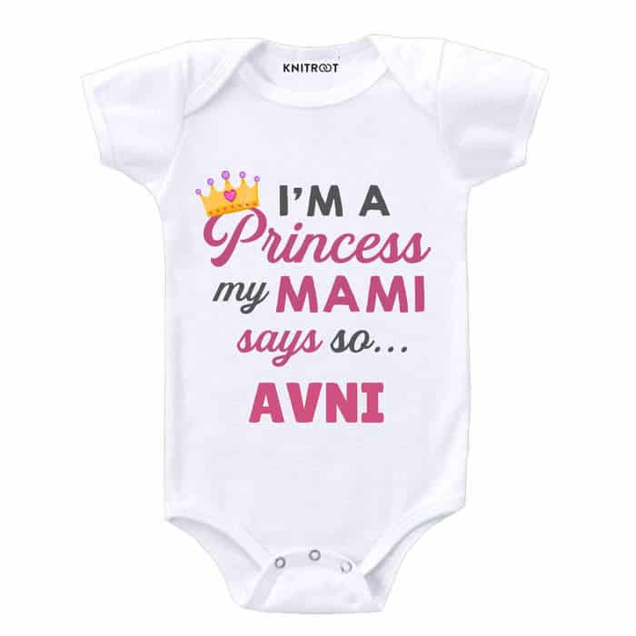 I'm A Princess My Mami Says So Onesie (2)