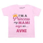 I’m A Princess My Mami Says So Baby Outfit