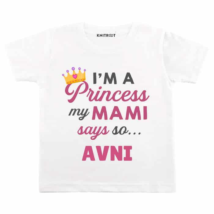 I'm A Princess My Mami Says So T-shirt