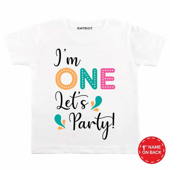 Im One Let's Party! Tshirt