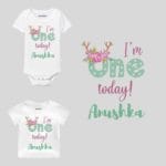 first birthday customized outfit