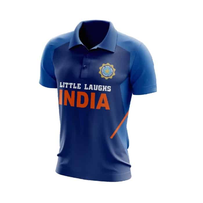 indian cricket t shirt with name