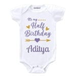 Its My Half Birthday Baby Outfit