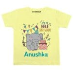 It’s My Half Birthday Theme Baby Clothes