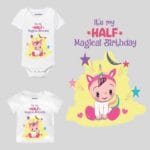 It's My Half Magical Birthday Baby Clothes