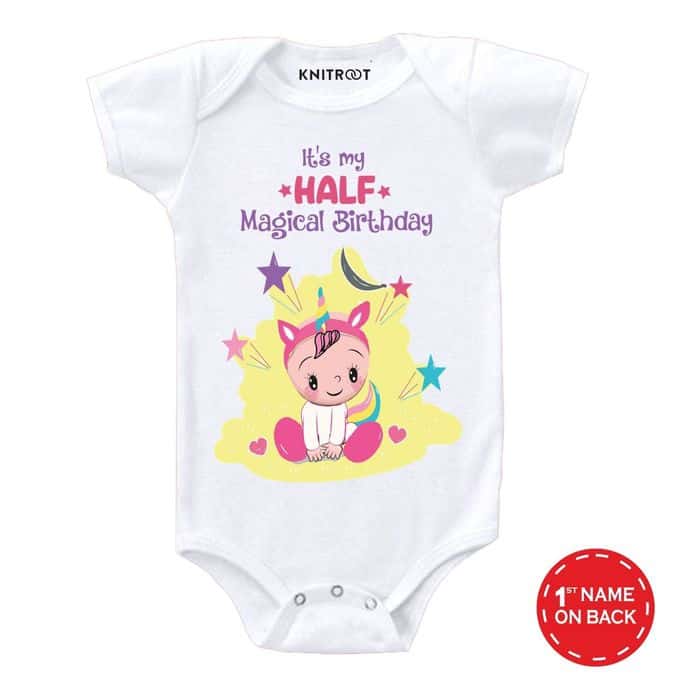 It's My Half Magical Birthday Onesie