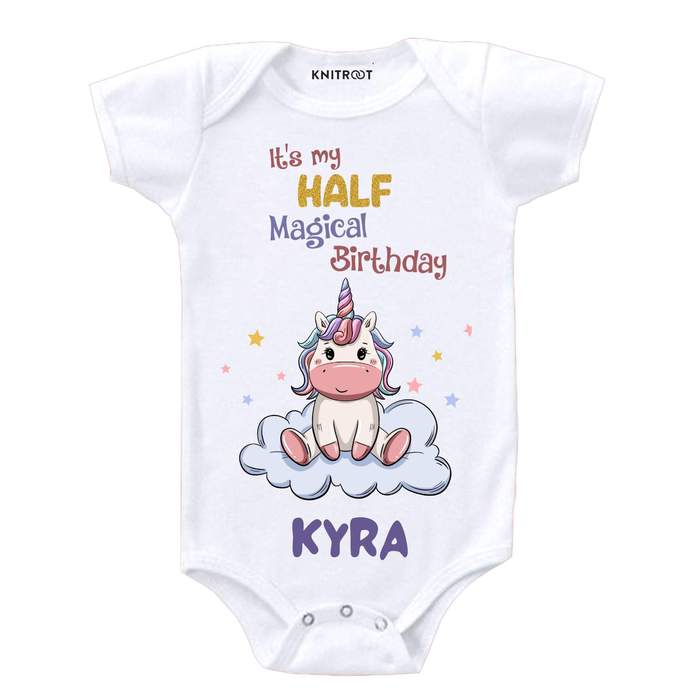 It's My Half Magical Birthday Onesie