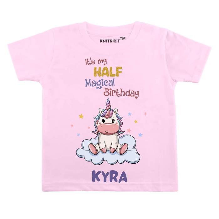 It's My Half Magical Birthday TEES (Pink)