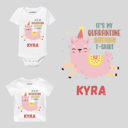 It's My Quarantine Birthday Baby Outfit