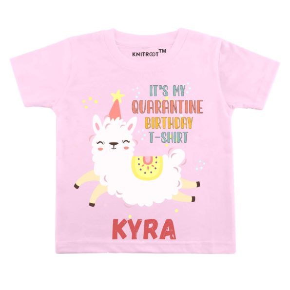 It’s My Quarantine Birthday T-Shirt (Pink)