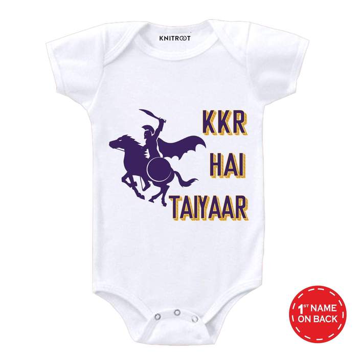 KKR baby onesie